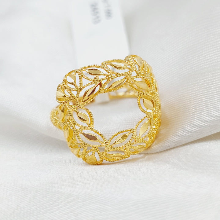 21K Gold Spike Ring by Saeed Jewelry - Image 5