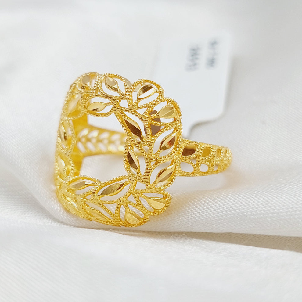 21K Gold Spike Ring by Saeed Jewelry - Image 13