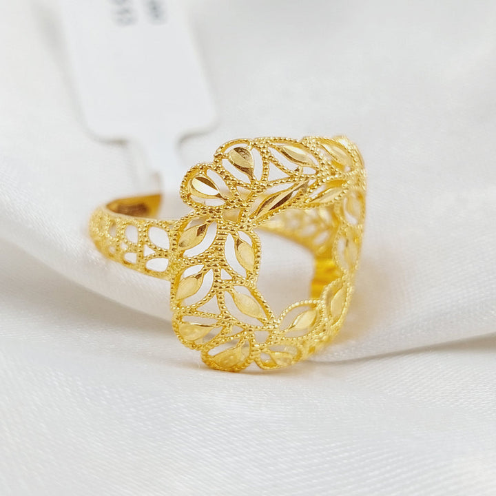 21K Gold Spike Ring by Saeed Jewelry - Image 1