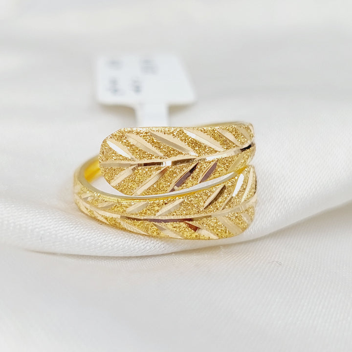 21K Gold Spike Ring by Saeed Jewelry - Image 3