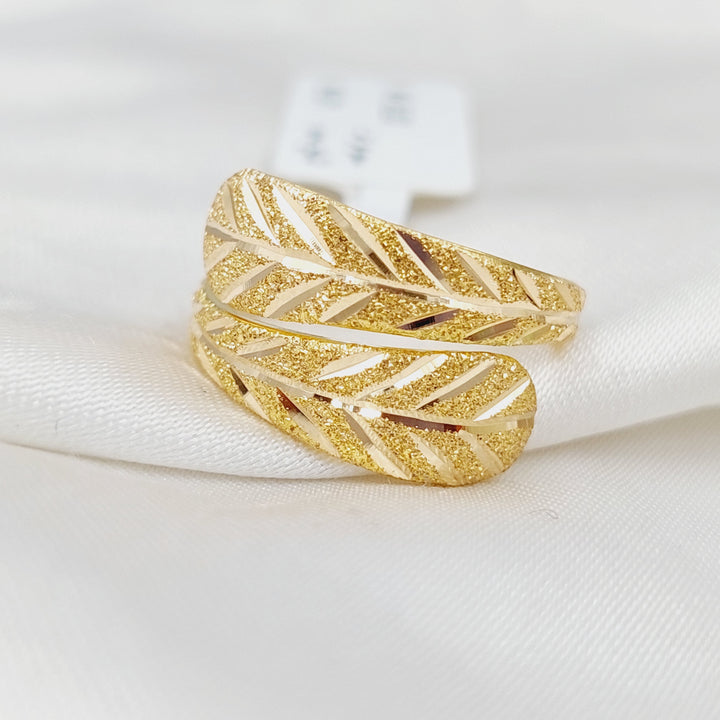 21K Gold Spike Ring by Saeed Jewelry - Image 1