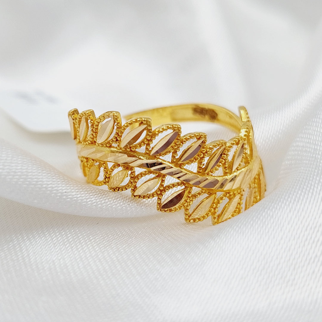 21K Gold Spike Ring by Saeed Jewelry - Image 3