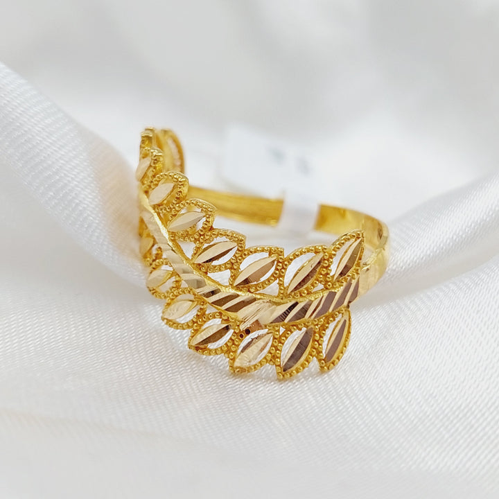 21K Gold Spike Ring by Saeed Jewelry - Image 5