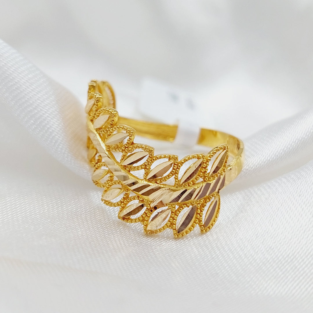 21K Gold Spike Ring by Saeed Jewelry - Image 7