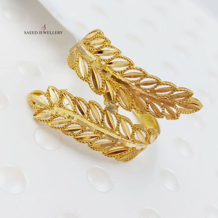 21K Gold Spike Ring by Saeed Jewelry - Image 2