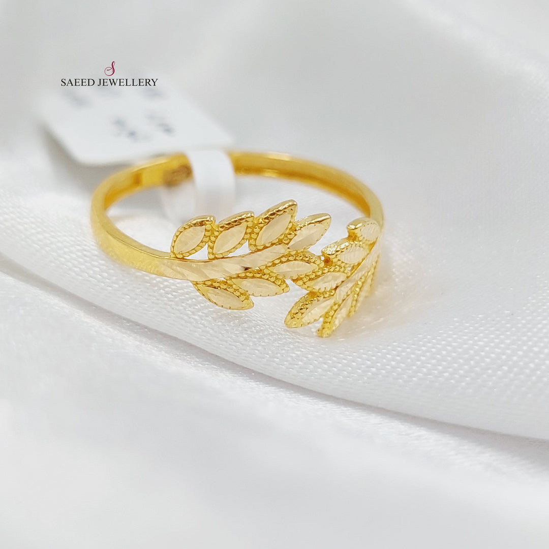 21K Gold Spike Ring by Saeed Jewelry - Image 3