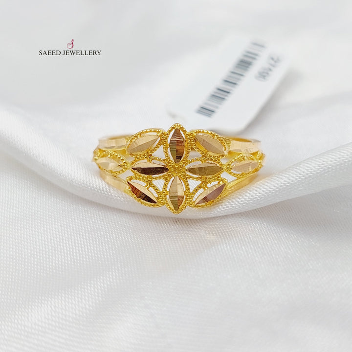 21K Gold Spike Ring by Saeed Jewelry - Image 5