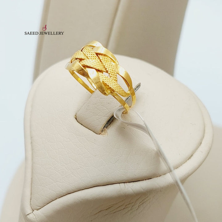 21K Gold Taft Four pieces set by Saeed Jewelry - Image 5