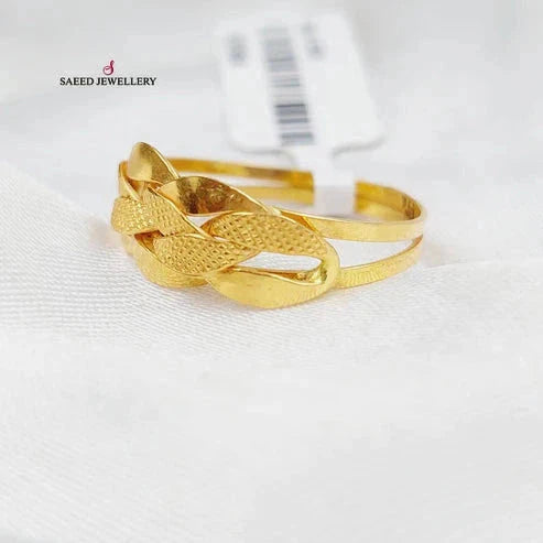 21K Gold Taft Ring by Saeed Jewelry - Image 6