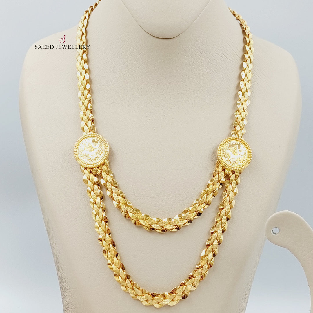 21K Gold Taft Set by Saeed Jewelry - Image 5