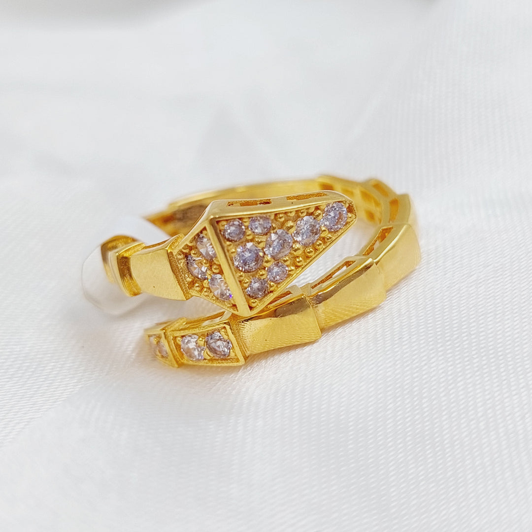 21K Gold Turkish Ring by Saeed Jewelry - Image 3