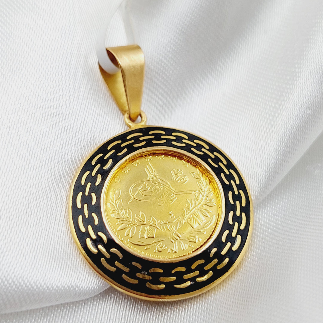 21K Gold Virna Pendant by Saeed Jewelry - Image 5