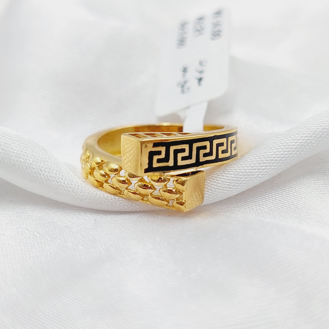 21K Gold Virna Ring by Saeed Jewelry - Image 4