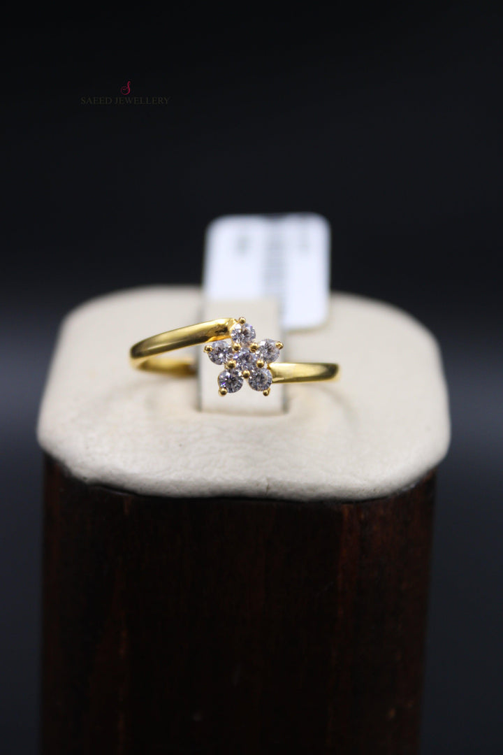 21K Gold Wedding Ring by Saeed Jewelry - Image 2