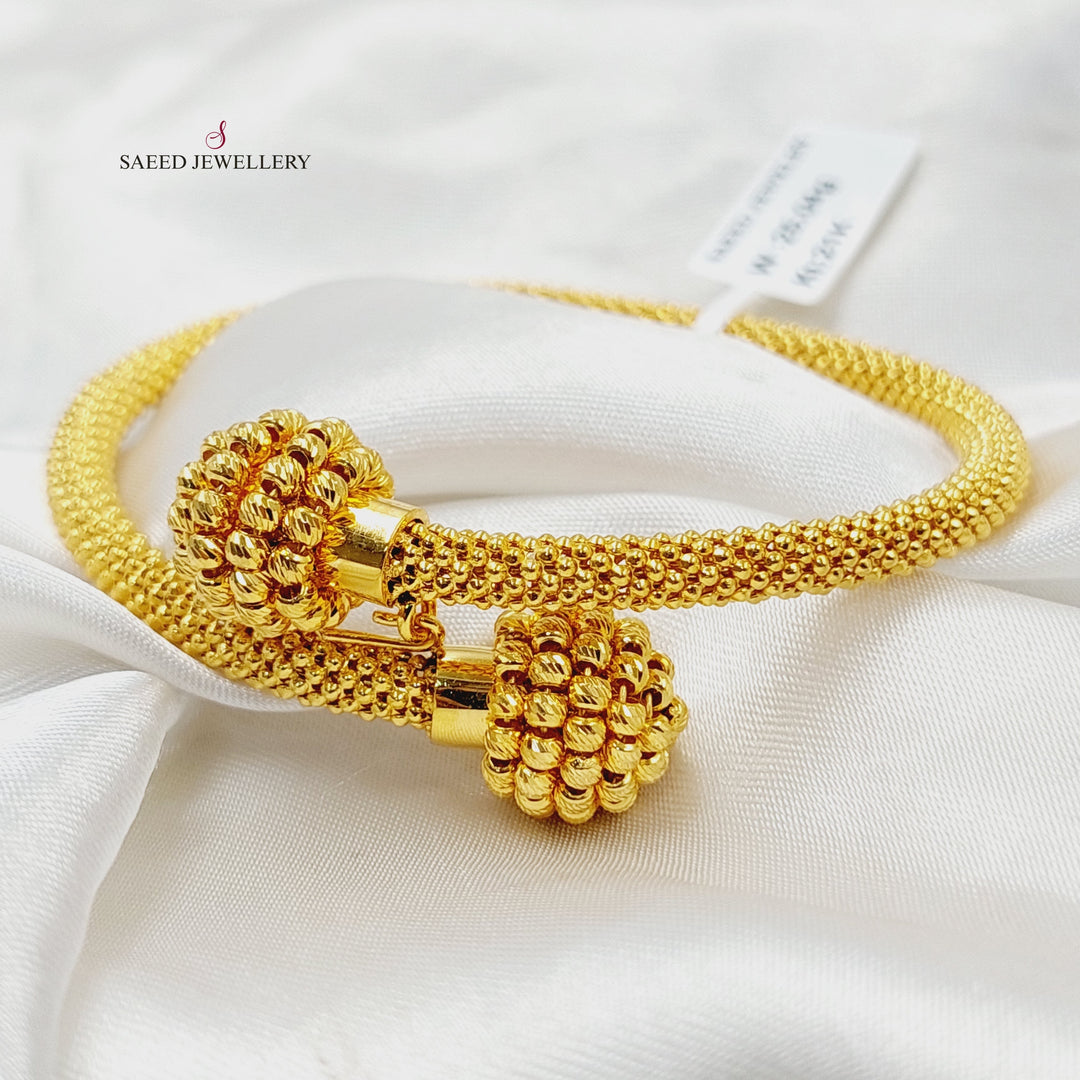 21K Gold Jessica Bracelet by Saeed Jewelry - Image 4