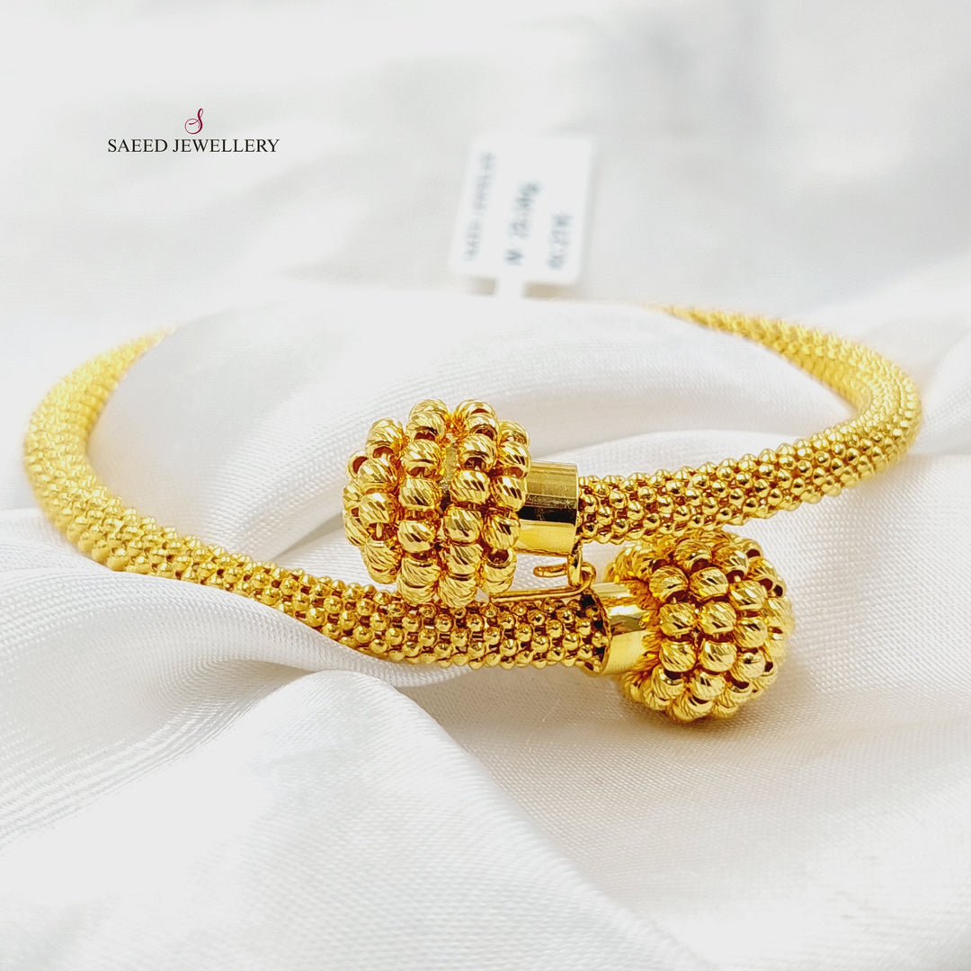 21K Gold Jessica Bracelet by Saeed Jewelry - Image 3