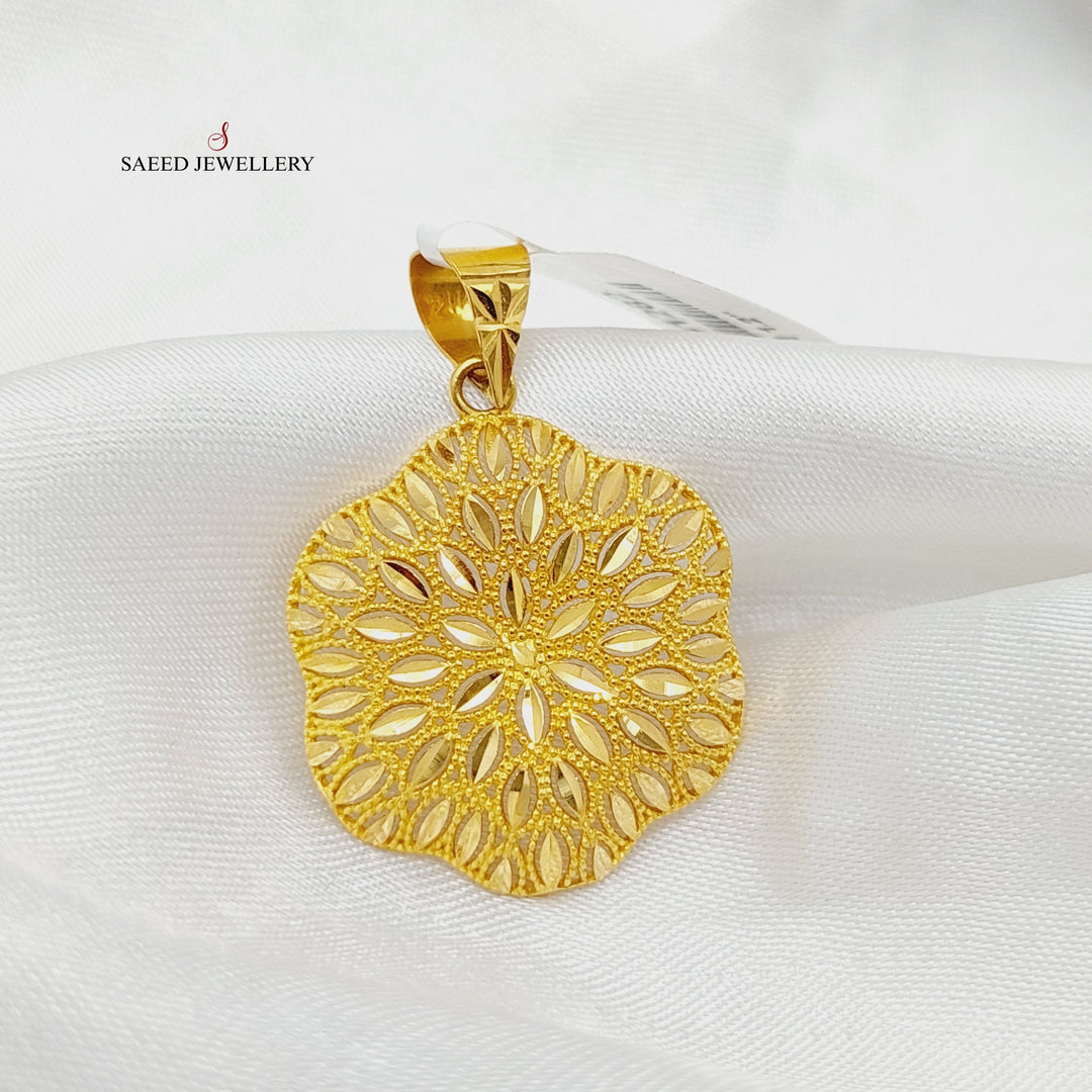 21K Gold Star Pendant by Saeed Jewelry - Image 1