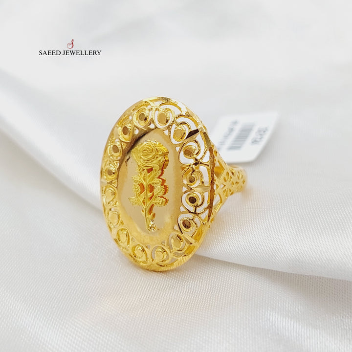 21K Gold Ounce Ring by Saeed Jewelry - Image 1