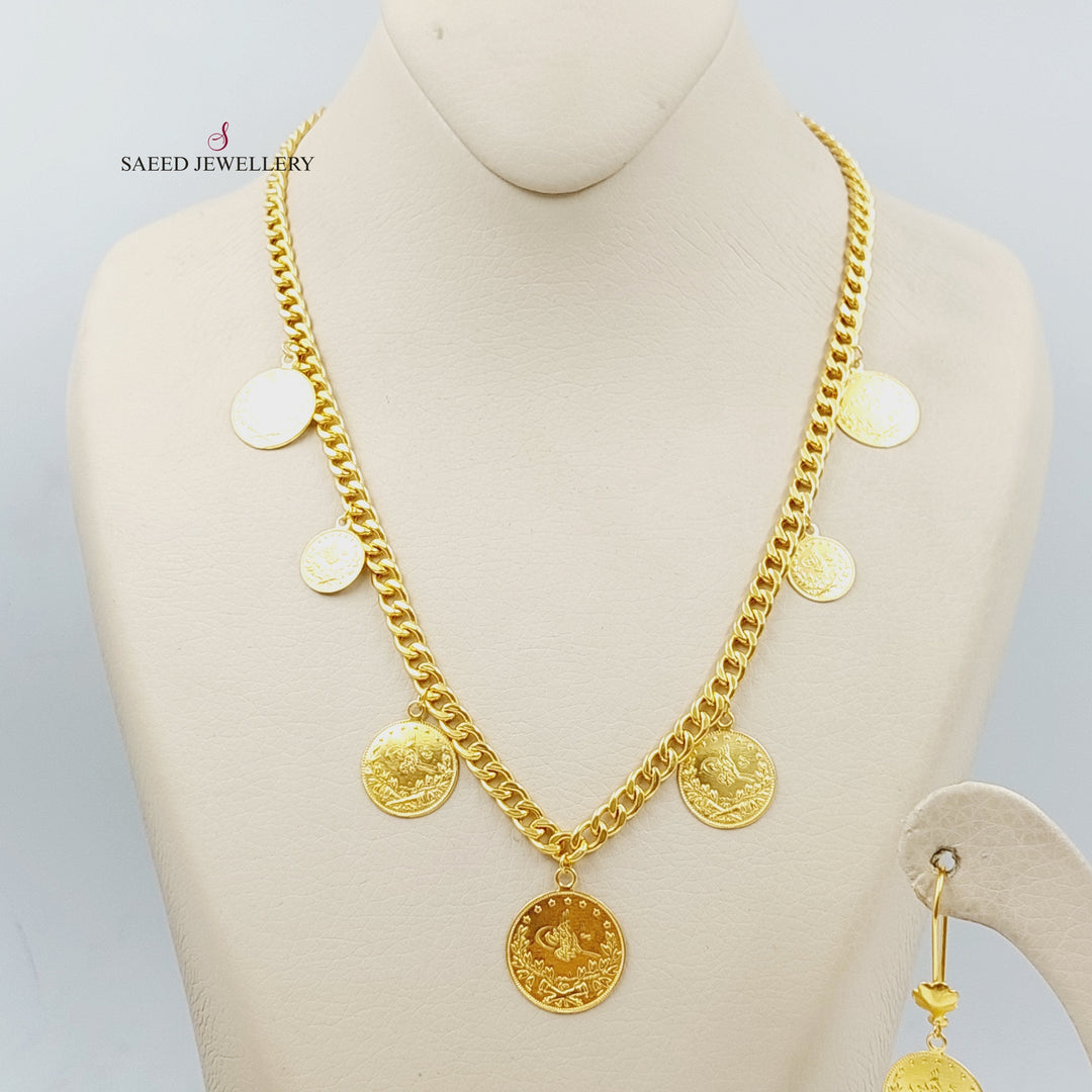 21K Gold Rashadi Dandash Set by Saeed Jewelry - Image 2