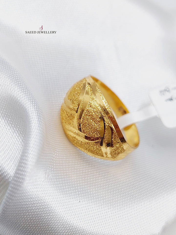 21K Gold Fancy Ring by Saeed Jewelry - Image 7