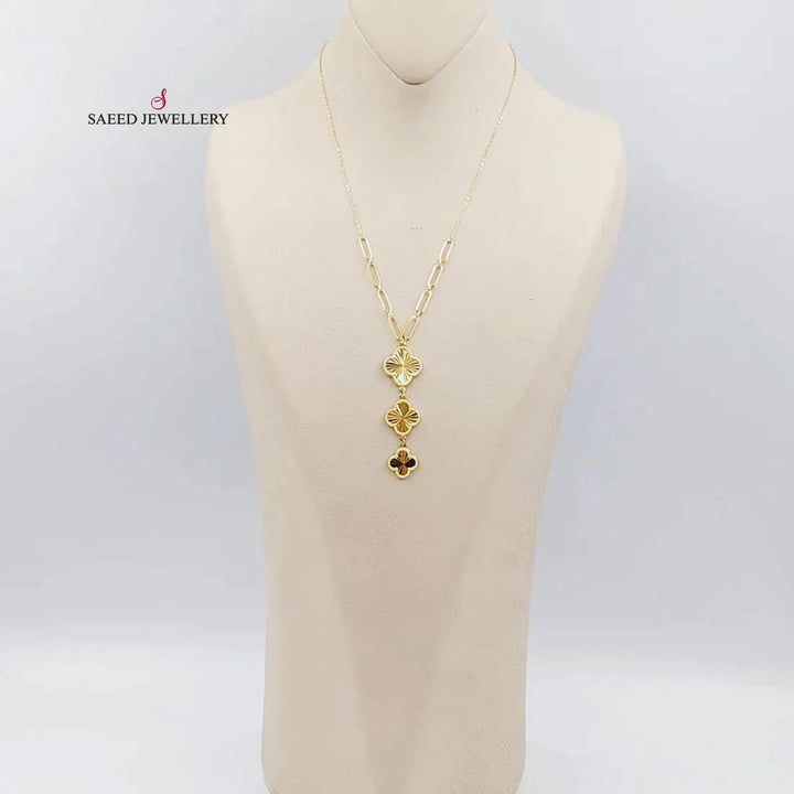 18K Gold Farfasha Necklace by Saeed Jewelry - Image 6