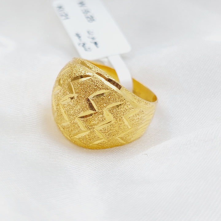 21K Gold Fancy Ring by Saeed Jewelry - Image 6