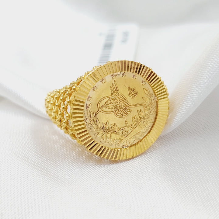 21K Gold Rashadi Ring by Saeed Jewelry - Image 18