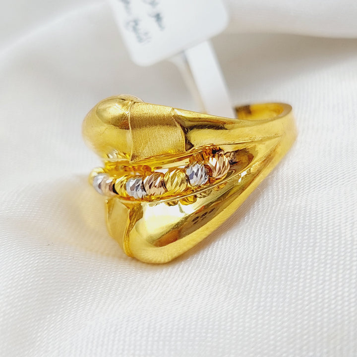 21K Gold Fancy Ring by Saeed Jewelry - Image 7