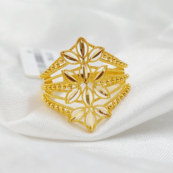 21K Gold Spike Ring by Saeed Jewelry - Image 8