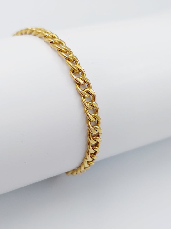 18K Gold Fancy Bracelet by Saeed Jewelry - Image 5