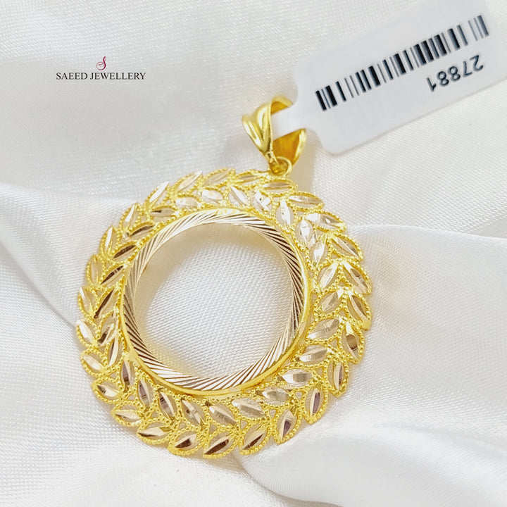 21K Gold Spike Frame by Saeed Jewelry - Image 12