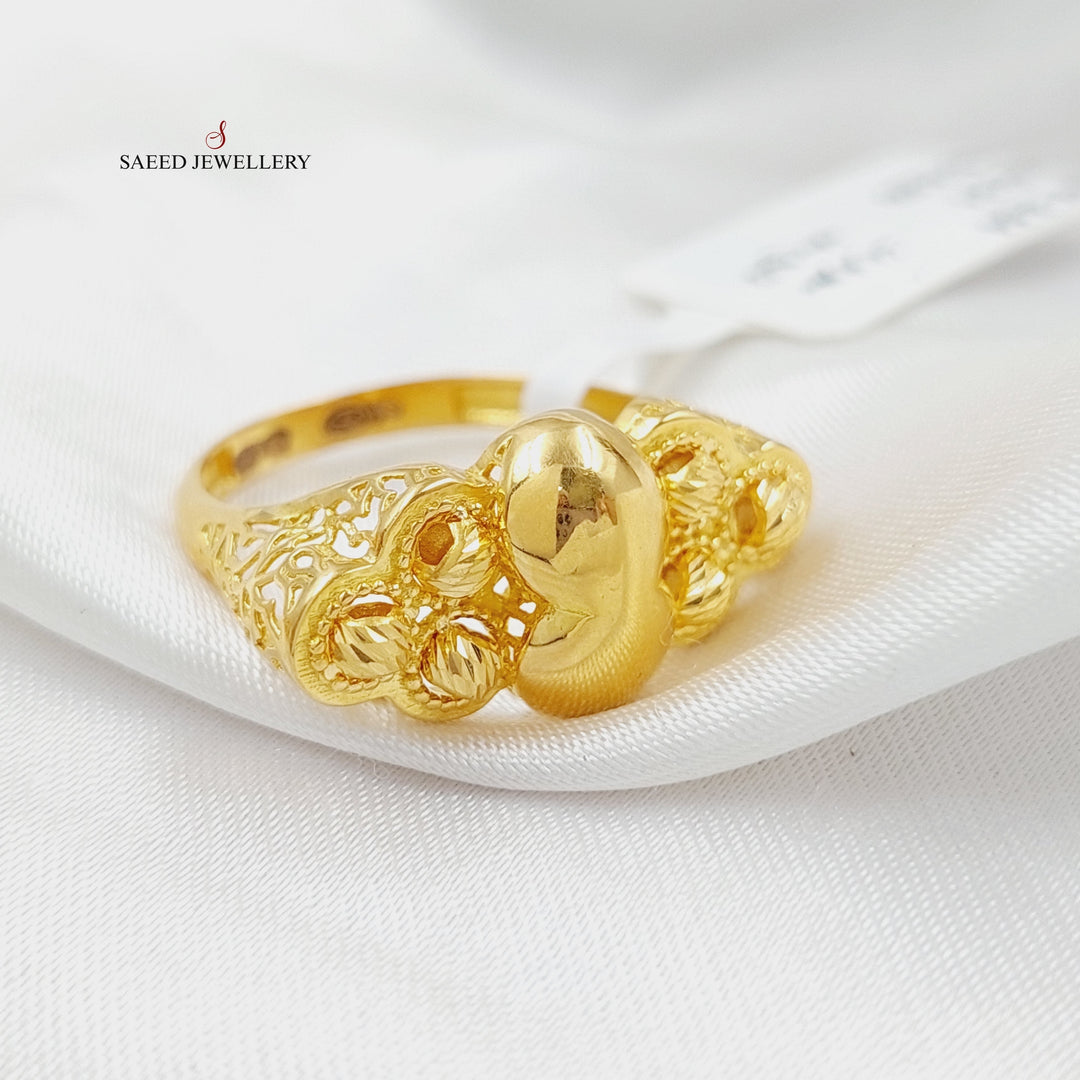 21K Gold Balls Ring by Saeed Jewelry - Image 7