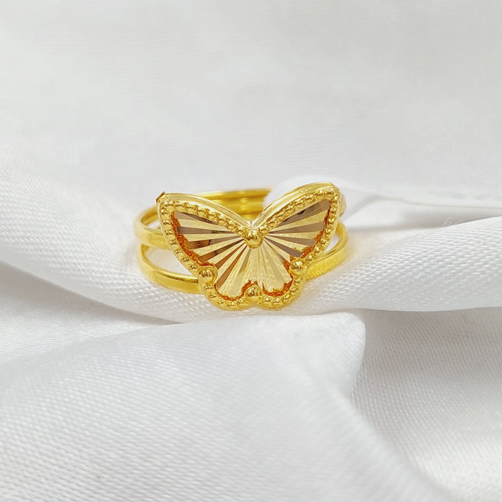 18K Gold Butterfly Ring by Saeed Jewelry - Image 4