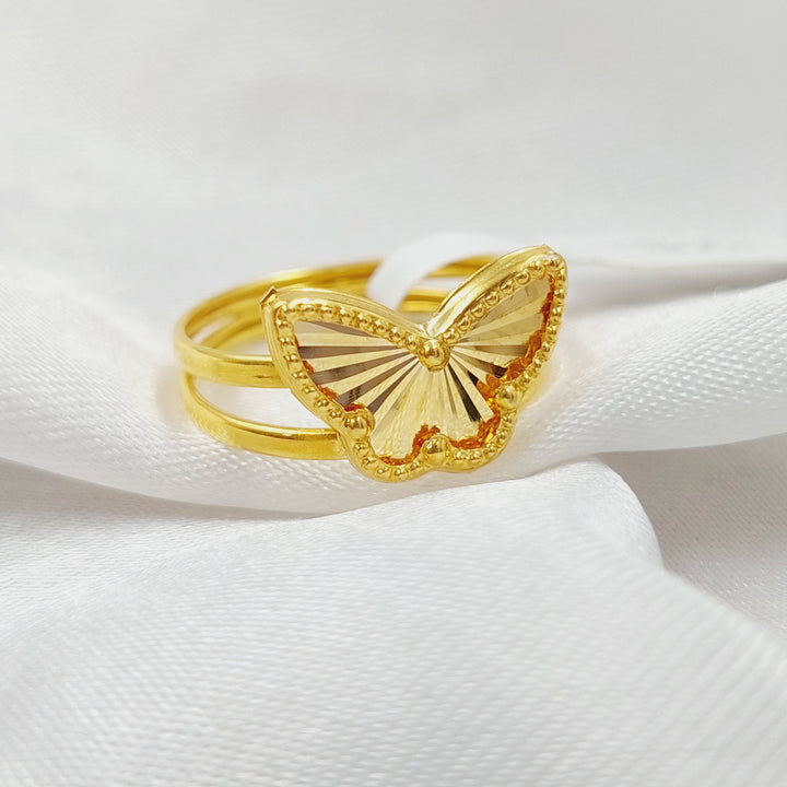 18K Gold Butterfly Ring by Saeed Jewelry - Image 5