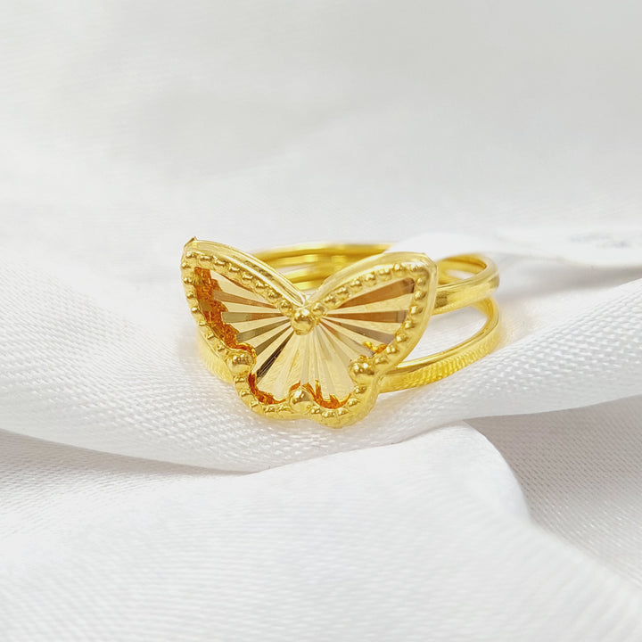 18K Gold Butterfly Ring by Saeed Jewelry - Image 1