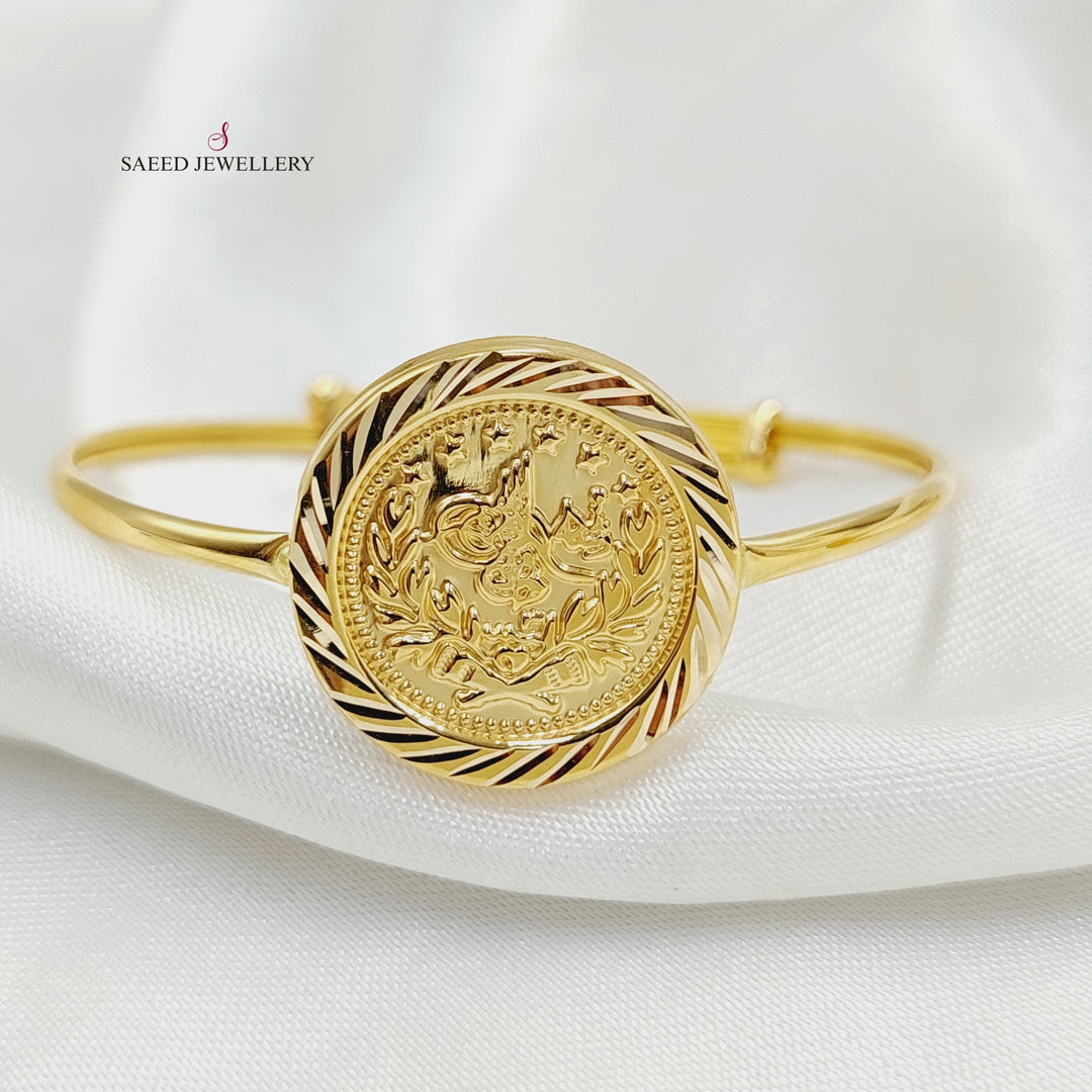 18K Gold Children's Bracelet by Saeed Jewelry - Image 3