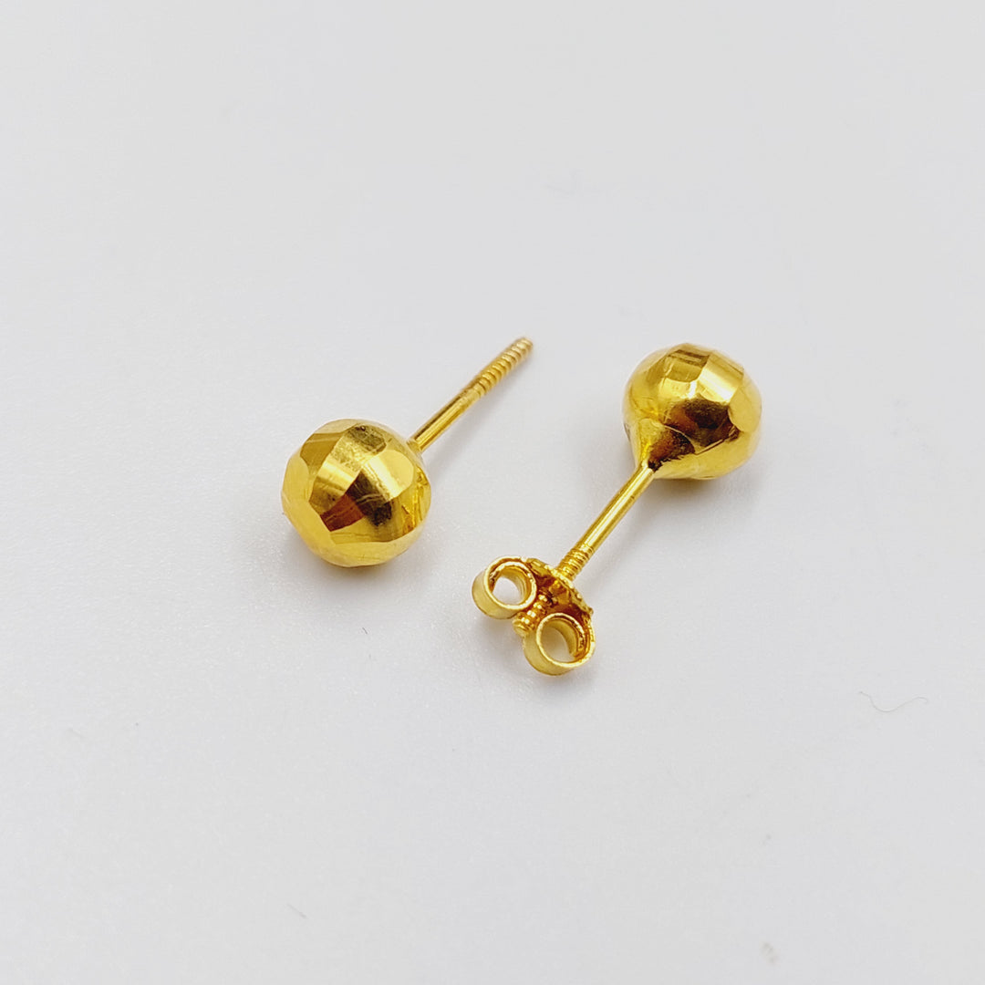 18K Gold Children's Earrings by Saeed Jewelry - Image 1