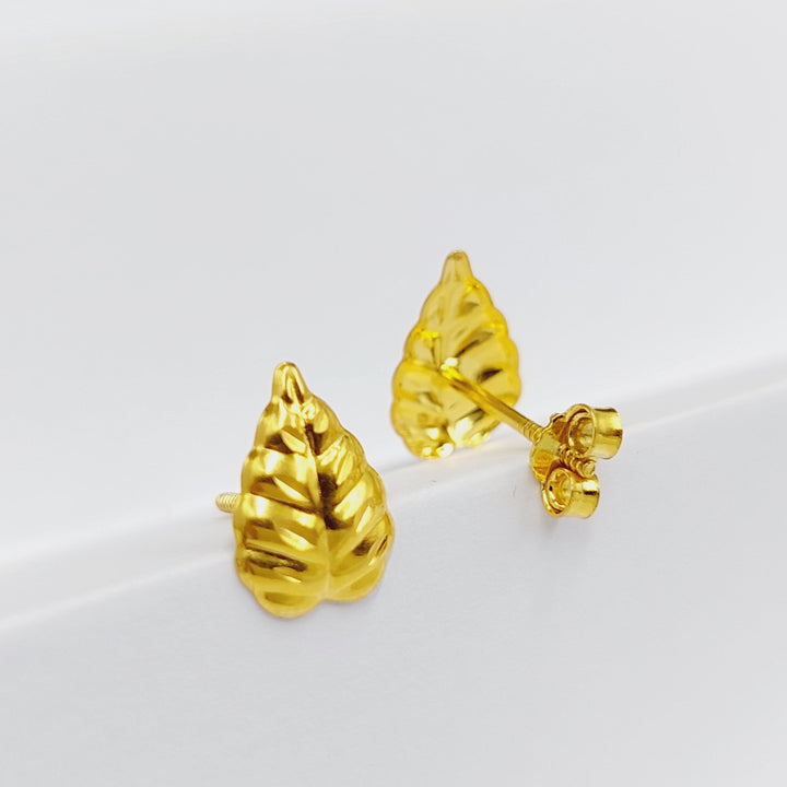 18K Gold Children's Earrings by Saeed Jewelry - Image 3