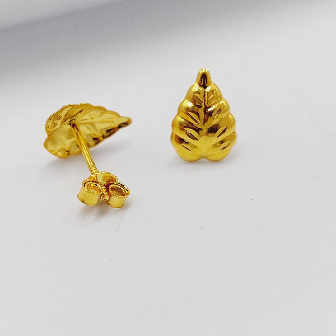 18K Gold Children's Earrings by Saeed Jewelry - Image 4