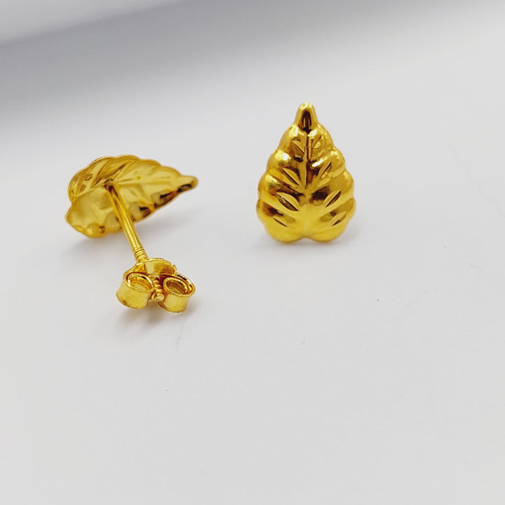 18K Gold Children's Earrings by Saeed Jewelry - Image 4