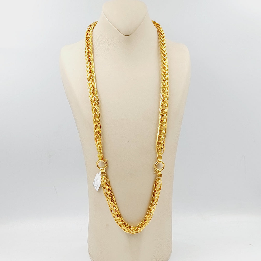 21K Gold Two Pieces Cuban Links Set by Saeed Jewelry - Image 2