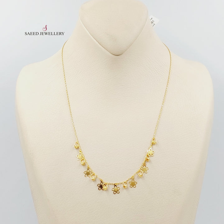 21K Gold Dandash Necklace by Saeed Jewelry - Image 1