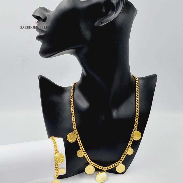 21K Gold Dandash Set by Saeed Jewelry - Image 5