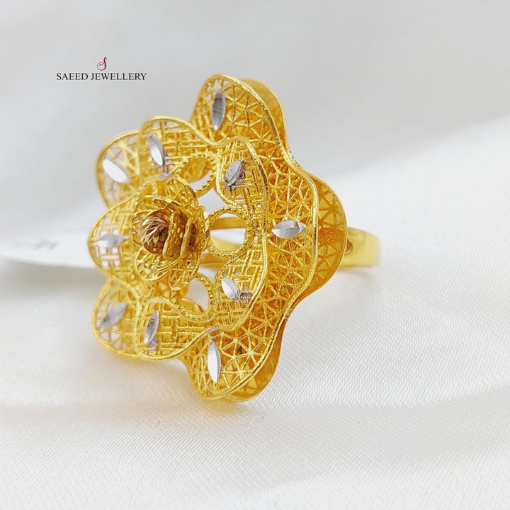 Default Title Gold Turkish Ring. by Saeed Jewelry - Image 3