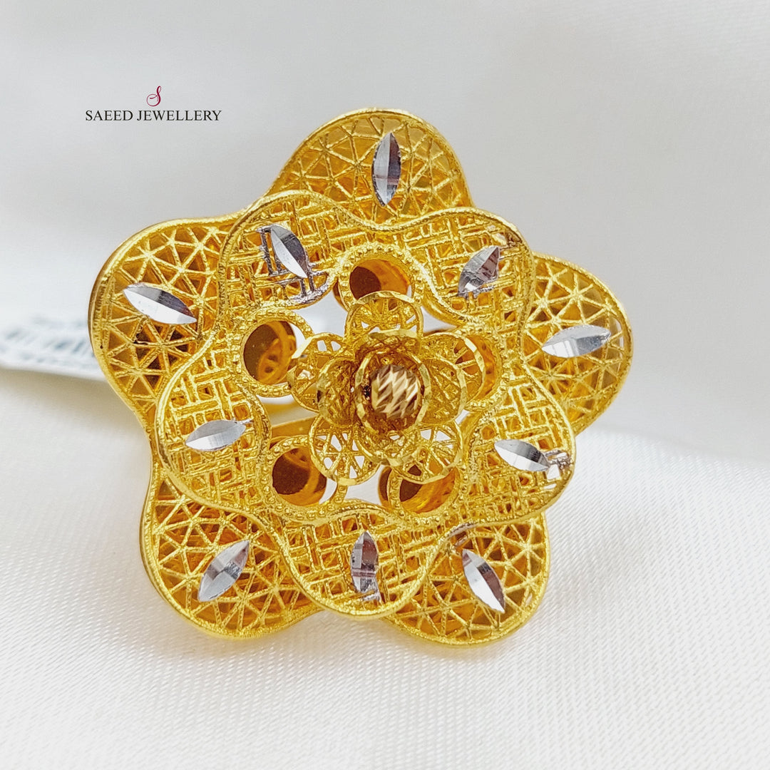 Default Title Gold Turkish Ring. by Saeed Jewelry - Image 6