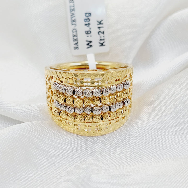 18K Gold Deluxe Balls Ring by Saeed Jewelry - Image 1