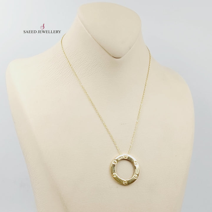 18K Gold Figaro Necklace by Saeed Jewelry - Image 1