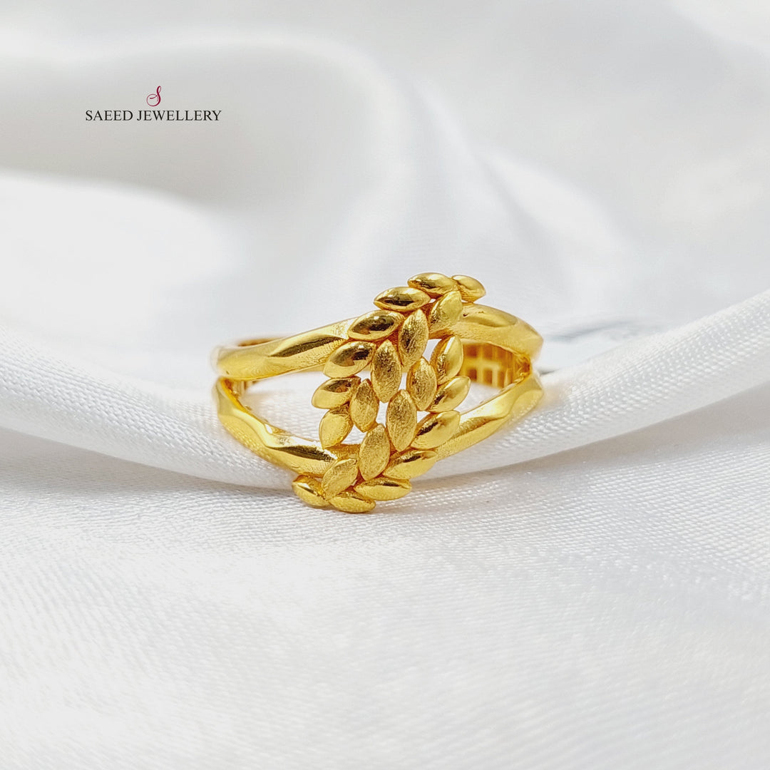 21K Gold Spike Ring by Saeed Jewelry - Image 3