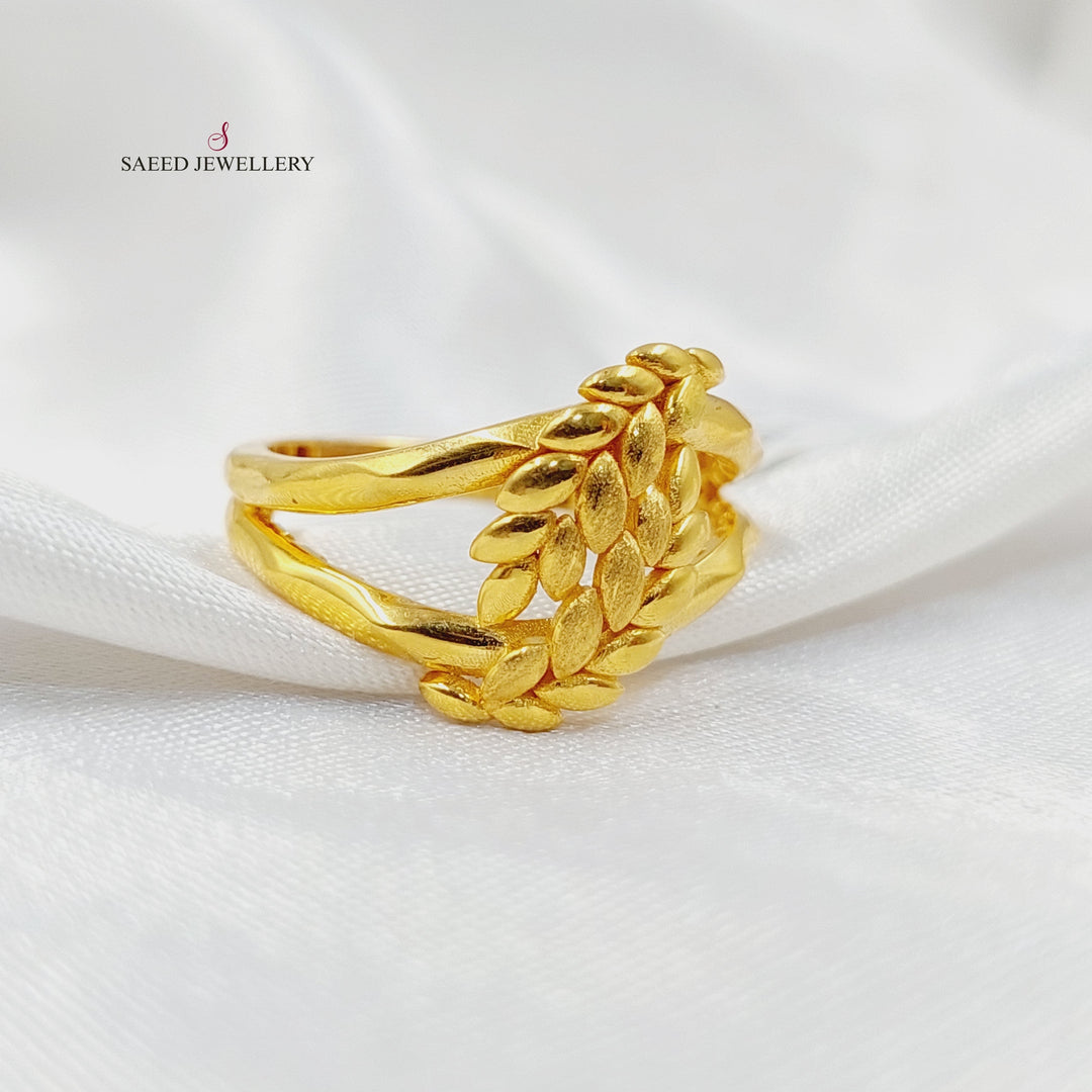 21K Gold Spike Ring by Saeed Jewelry - Image 1