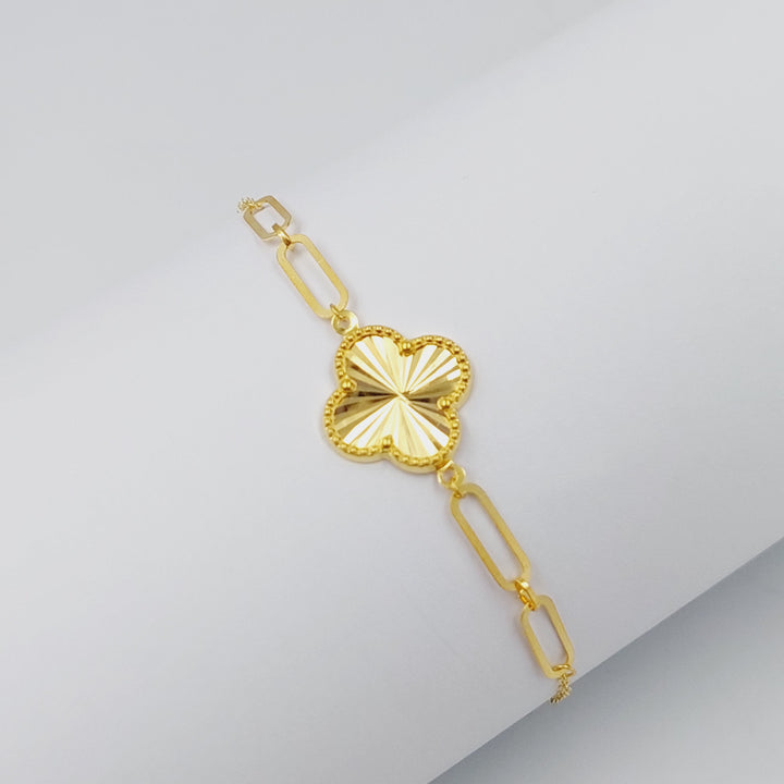 18K Gold Love Bracelet by Saeed Jewelry - Image 4